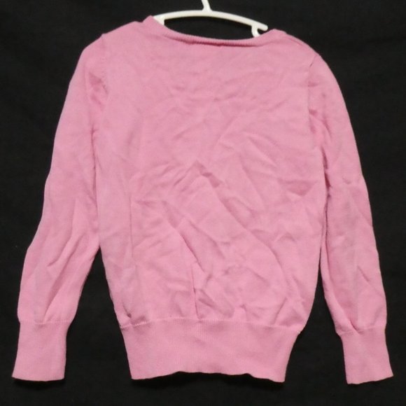 JOE FRESH KIDS | xs 4-5 years | Pink Button Down Cardigan | Orange Lobster | GUC - Picture 2 of 15